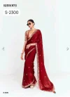 Kimora S2300 Red Designer saree